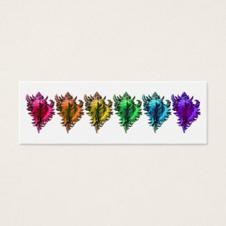 Rainbow-Muscheln Empfang Tischplatinen