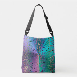 Rainbow Musiknote Design Tote Bag Tragetaschen Mit Langen Trägern