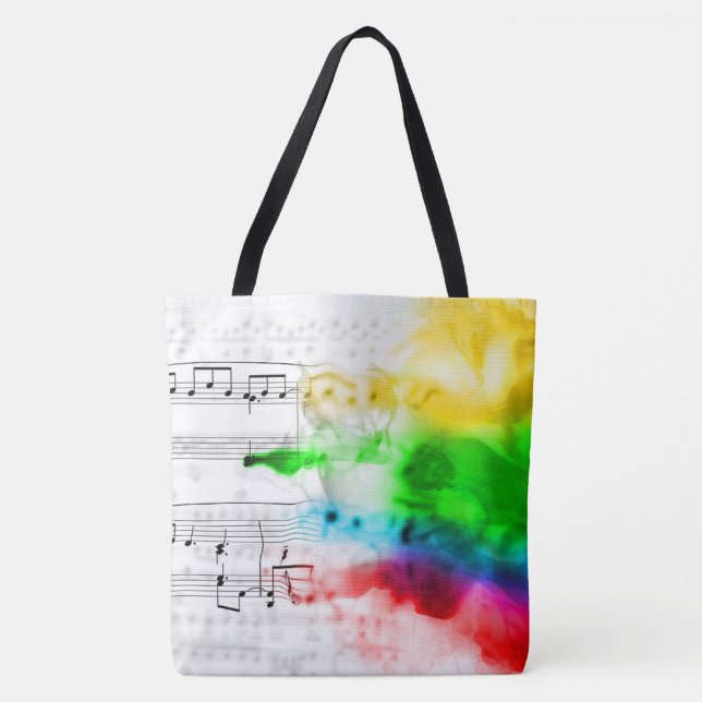 Rainbow-Musiknoten (Vorderseite)
