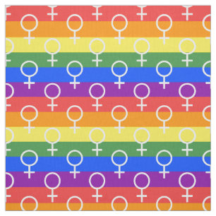 Rainbow-Muster Stoff