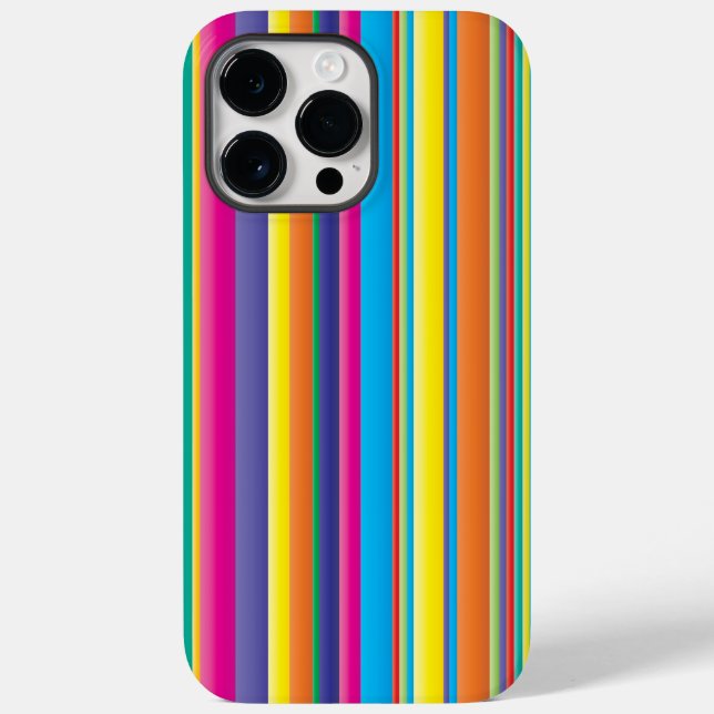 Rainbow-MusterApple iPhone 13 Pro, Selten Case-Mate iPhone Hülle (Rückseite)