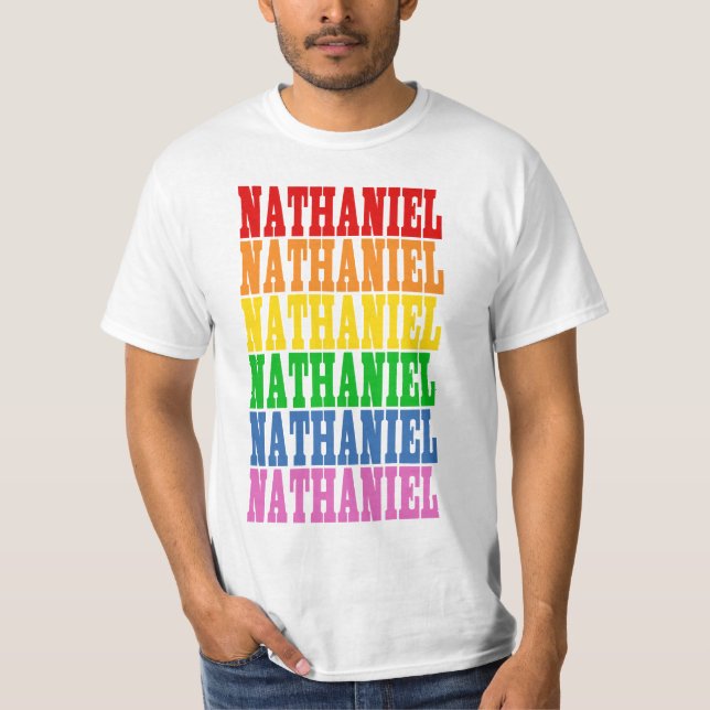 Rainbow Nathaniel T-Shirt (Vorderseite)
