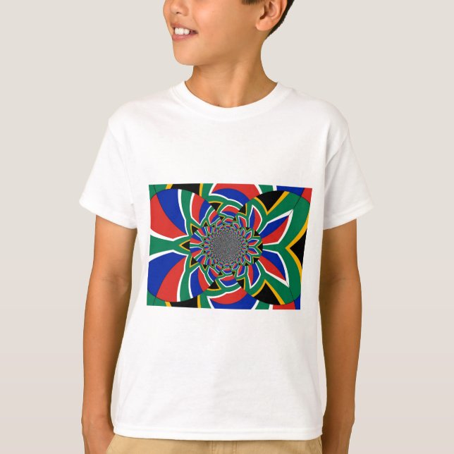 Rainbow Nation: Vibranding South Africa Art Print T-Shirt (Vorderseite)