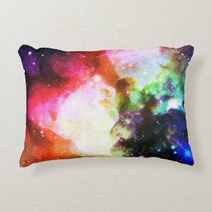 Rainbow Nebula Galaxy Kissen