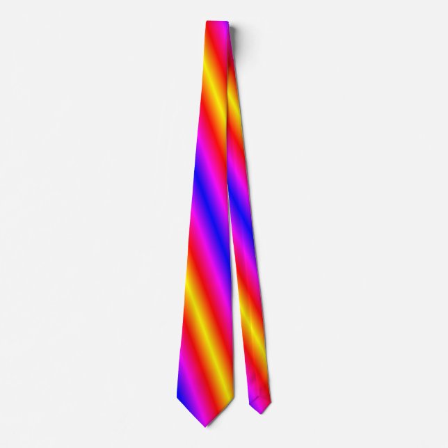 Rainbow Neck Tie Krawatte (Vorderseite)