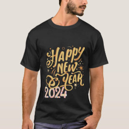 Rainbow New Year's Eve,2024 Happy New Year, funny T-Shirt