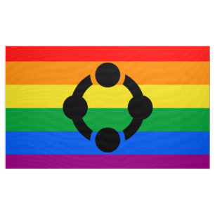 Rainbow Niche Pride Flag Stoff