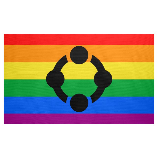 Rainbow Niche Pride Flag Stoff (Yard (91,4 cm))