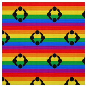 Rainbow Niche Pride Flag Stoff