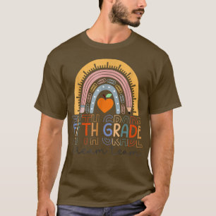 Rainbow - niedlicher 5. Klasse Traumteam - Rücken  T-Shirt