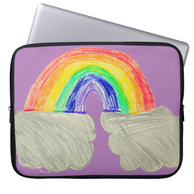 Rainbow Notebook Sleeve (Vorderseite)