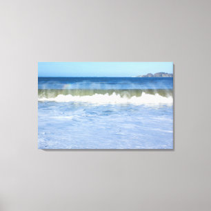 Rainbow Ocean Wave Triptych Leinwanddruck