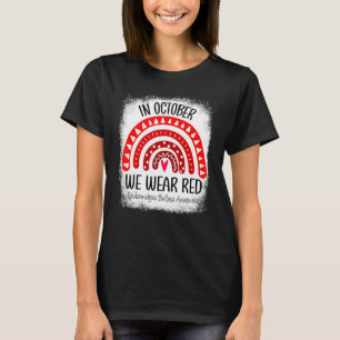Rainbow October Wir tragen Red Epidermolysis Bullo T-Shirt