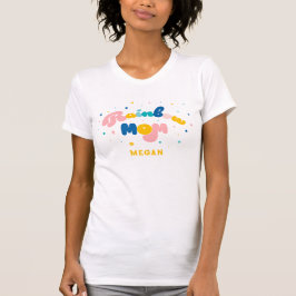 Rainbow of Fun Birthday Party Thema Mama T - Shirt