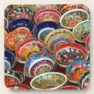 Rainbow of Turkish Bowls Untersetzer
