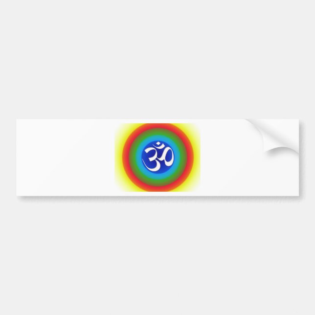 Rainbow_om Autoaufkleber (Vorne)