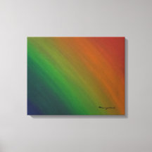 Rainbow Ombre | Farbige Gay Pride-Flagge Abstrakt