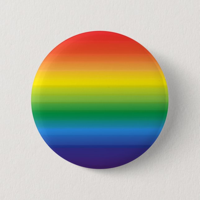 Rainbow Ombre Pride Button (Vorderseite)