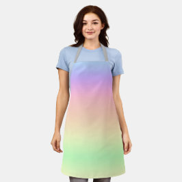 Rainbow Ombre Schürze