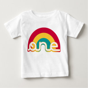 Rainbow One Birthday T-Shirt