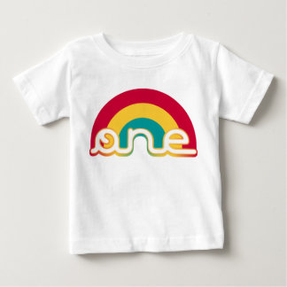Rainbow One Birthday T-Shirt