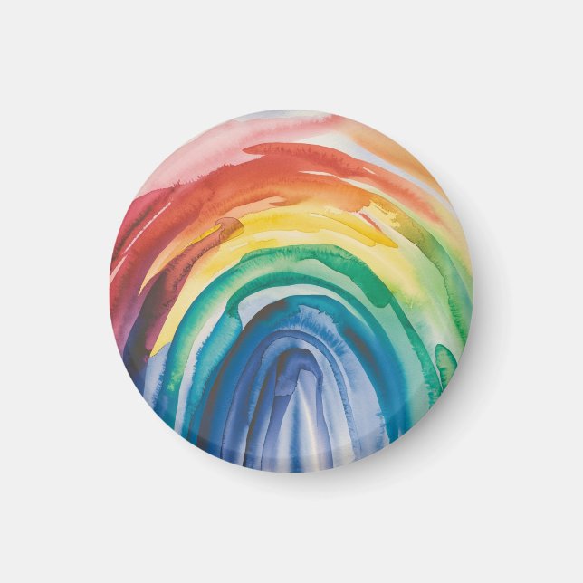 Rainbow Paint Magnet (Vorne)