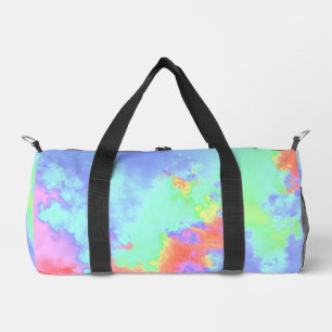 Rainbow Paint Spritzer Duffle Bag
