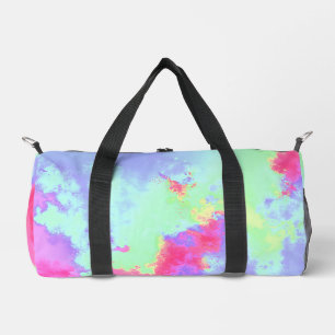 Rainbow Paint Spritzer Duffle Bag