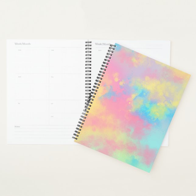 Rainbow Paint Spritzer Effect pink Planer (Anzeige)