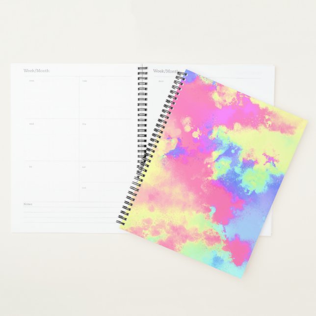 Rainbow Paint Spritzer Effect pink Planer (Anzeige)