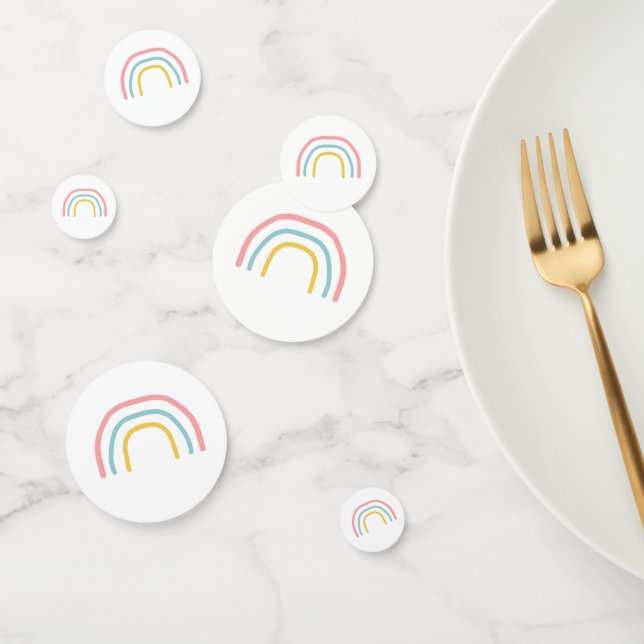 Rainbow Painting Party Confetti Konfetti (Gruppe)