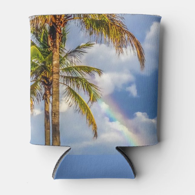 Rainbow Palm Can Dosenkühler (Vorderseite)