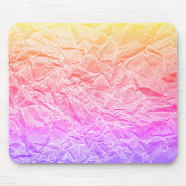 Rainbow-Papier Mousepad (Vorne)