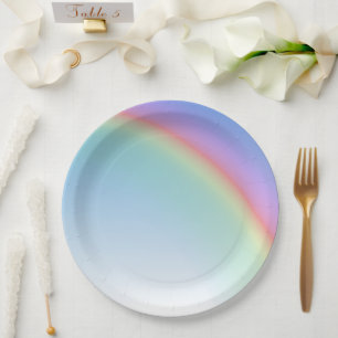 Rainbow Pappteller