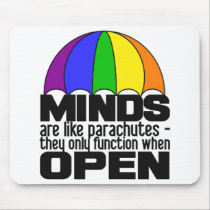 Rainbow Parachute mousepad