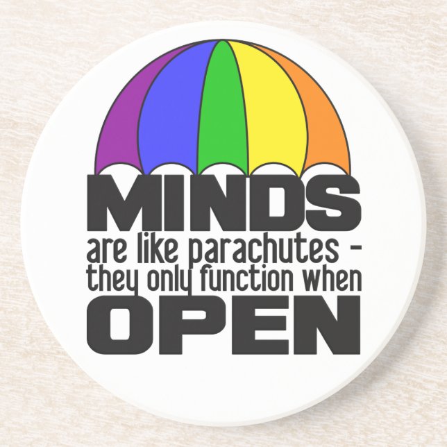 Rainbow Parachute Untersetzer (Vorne)