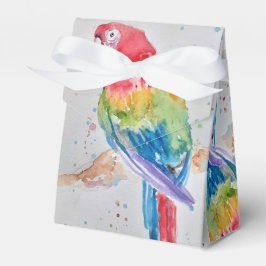 Rainbow Parrot Bird Child Birthday Cake Fevor Box Geschenkschachtel