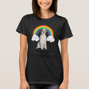 Rainbow Parson Russell Terrier Trau Mir Ich Bin Ei T-Shirt