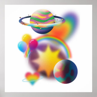 RAINBOW-PARTY POSTER