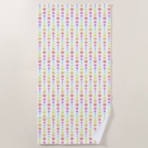 Rainbow Pastel Dots Muster