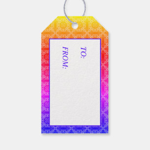 Rainbow Pastel Gift Tags Geschenkanhänger
