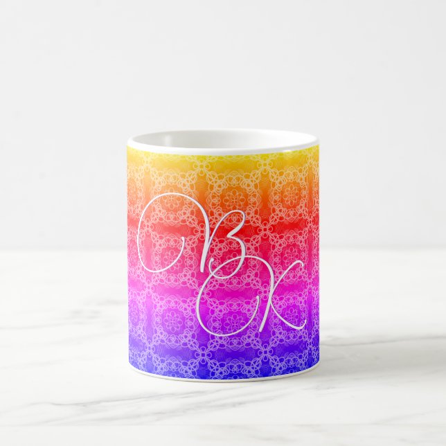 Rainbow Pastel Kaffeetasse (Mittel)
