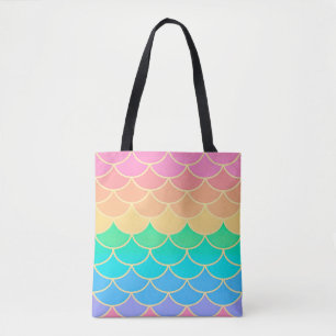 Rainbow Pastel Mermaid
