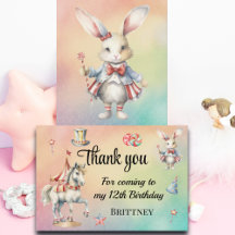 Rainbow Pastel w Animals 12. Geburtstag