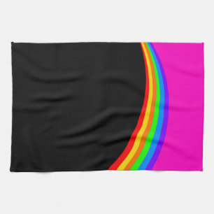 RAINBOW PATTERN HANDTUCH