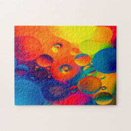 Rainbow Pattern Jigsaw Puzzle Complex Jigsaw