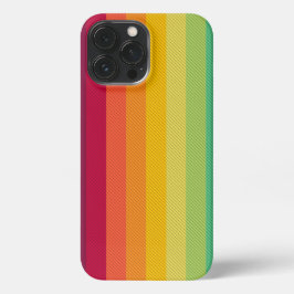 Rainbow Pattern Personalisiert iPhone 13 Pro Max Hülle