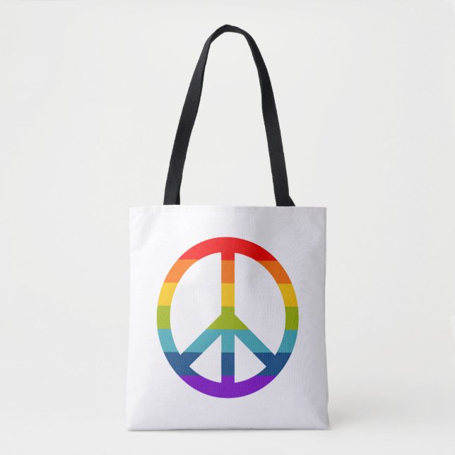 Rainbow Peace Sign (Vorderseite)