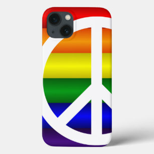 Rainbow Peace Sign Case-Mate iPhone Hülle