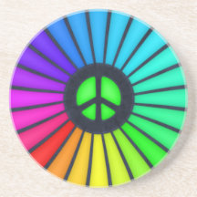 Rainbow Peace Sign